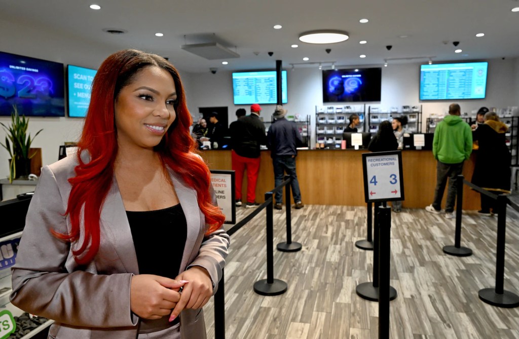 A thriving Black woman-owned cannabis business meets suburban&nbsp;resistance